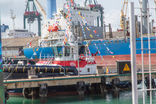 Lire la suite à propos de l’article Logistique : le Port de Lomé accueille un nouveau remorqueur